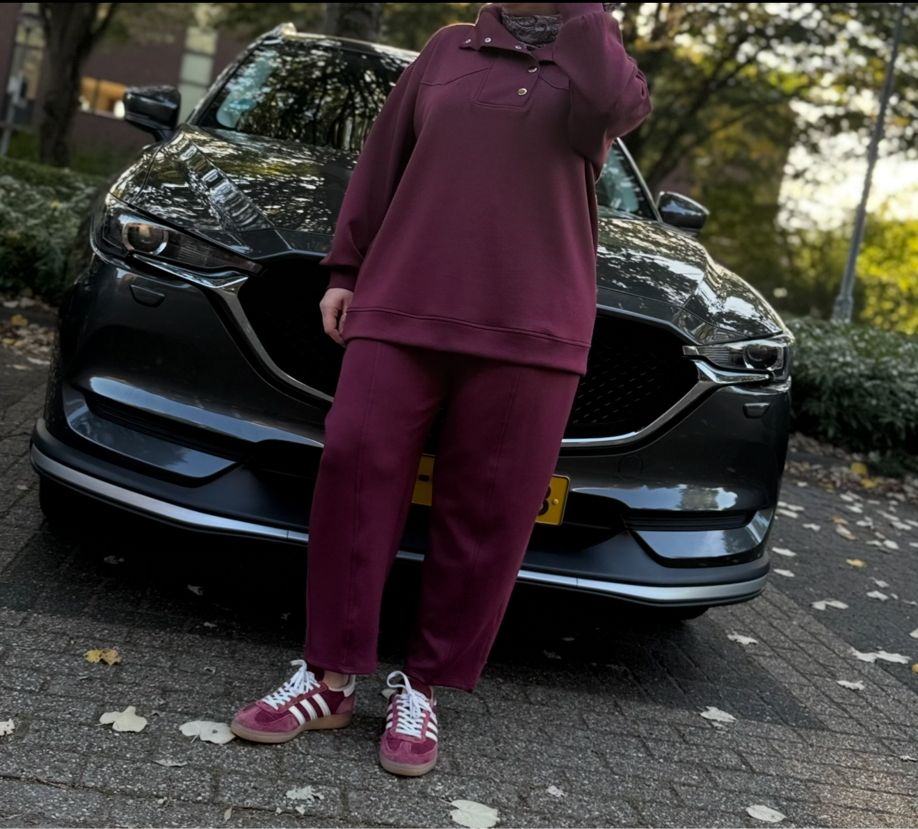 Molly Twinset bordo
