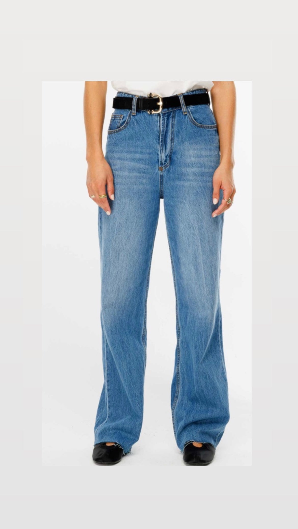 Palazzo Blue Fit Jean