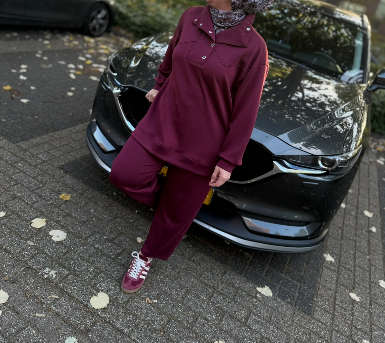 Molly Twinset bordo
