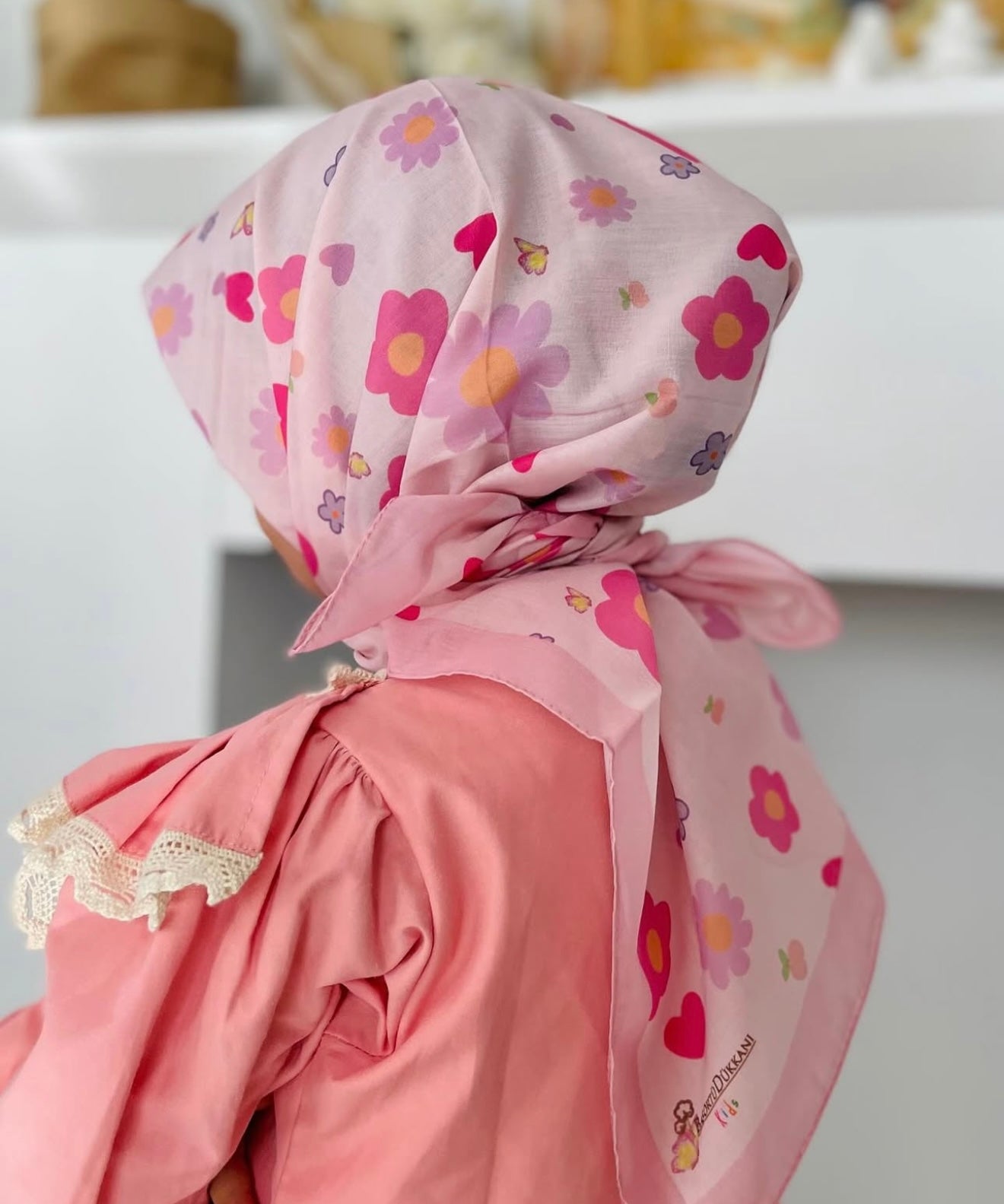 Kids Scarfs Bloem