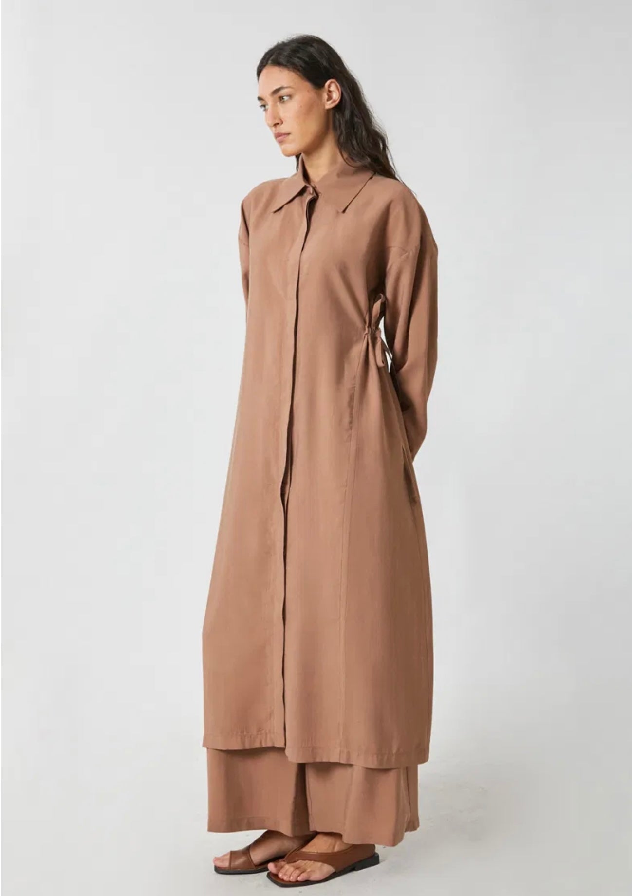 Tuniek set met strikdetail