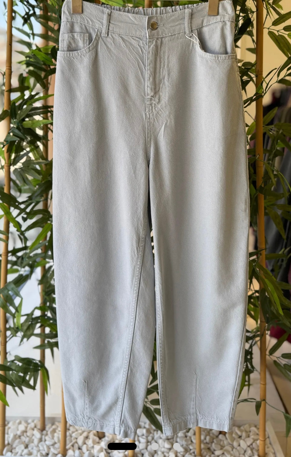 Laila denim broek