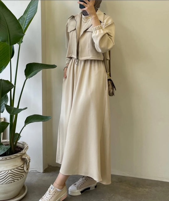 Alya Jurk Beige