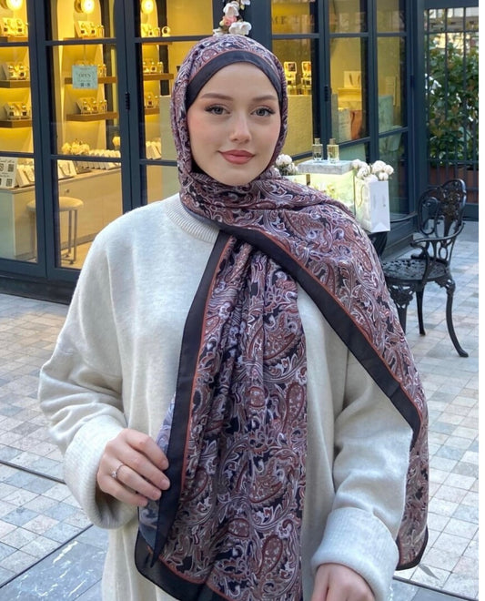 Firuze sjaal karamel