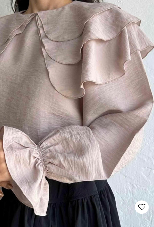 Nilli Beige Blouse
